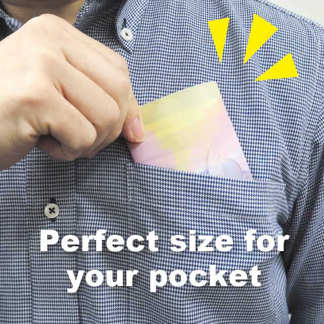 Perfect size for your poket